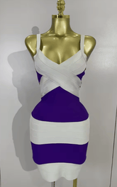 Abby Sleeveless Backless Knitted Bodycon Bandage Dress