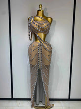 Angela Luxury Sparkling Rhinestones Two Piece Set