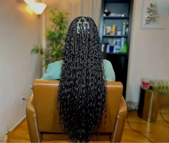 Curly Deep Wave Bulk Hair – 100% Brazilian Human Hair for Braiding, No Weft Extensions