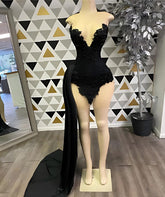 Black Sheer Mini: Birthday Dress
