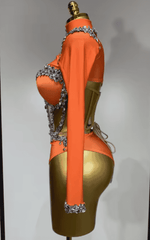 Brooke Sparkly Rhinestone Three Piece Stage Outfit