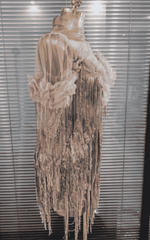 Chelsea See Through Sequin Tassel Dance Dress