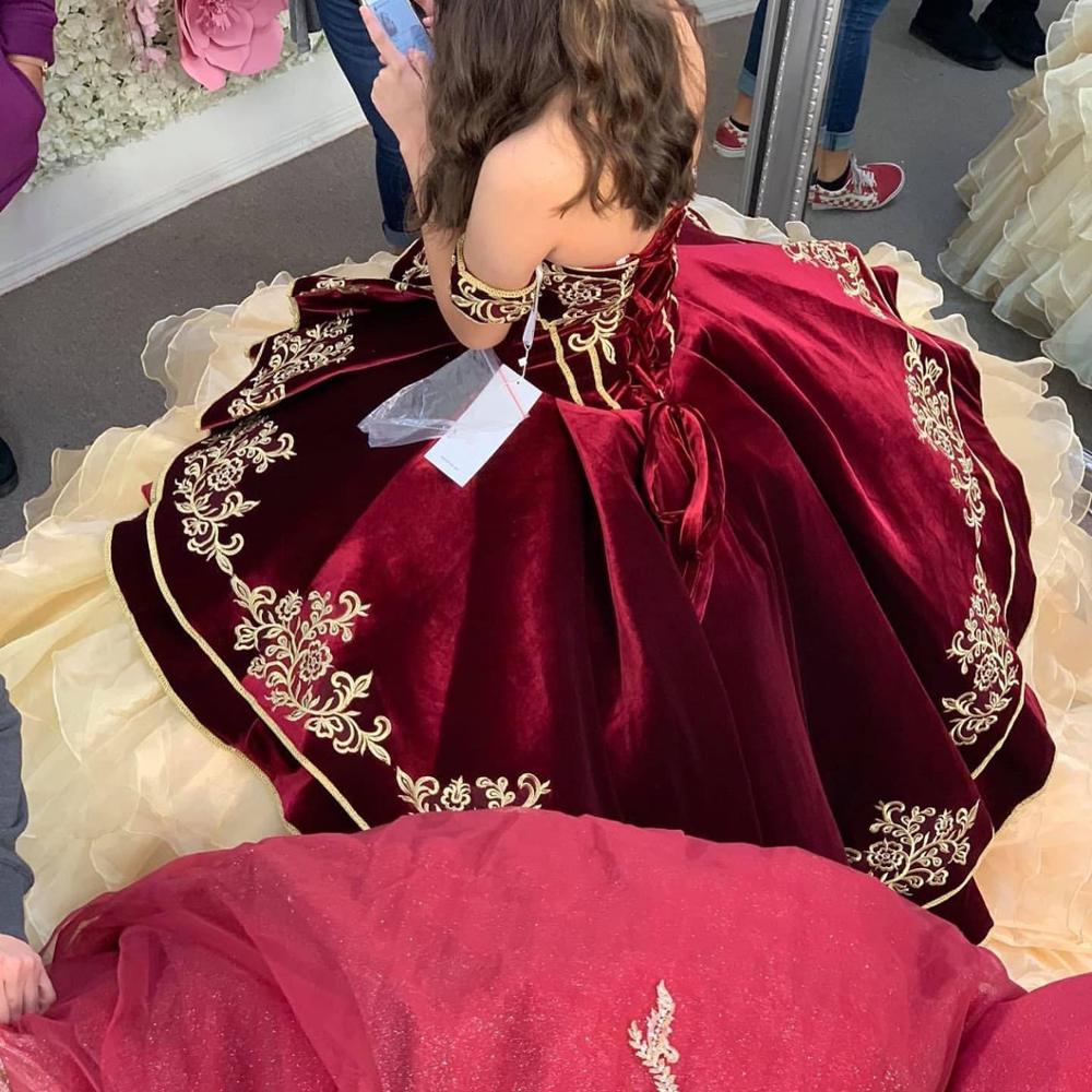 Charro Embroidery Quinceañera Dresses