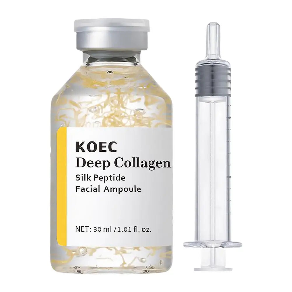 30ml Silk Collagen PDRN Serum Deep Peptide Intensive Revitalizing Face Cream Anti-Wrinkle Firming Lifting Korea Skin Care