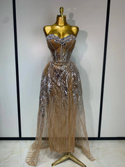 Amara Strapless Maxi Dress