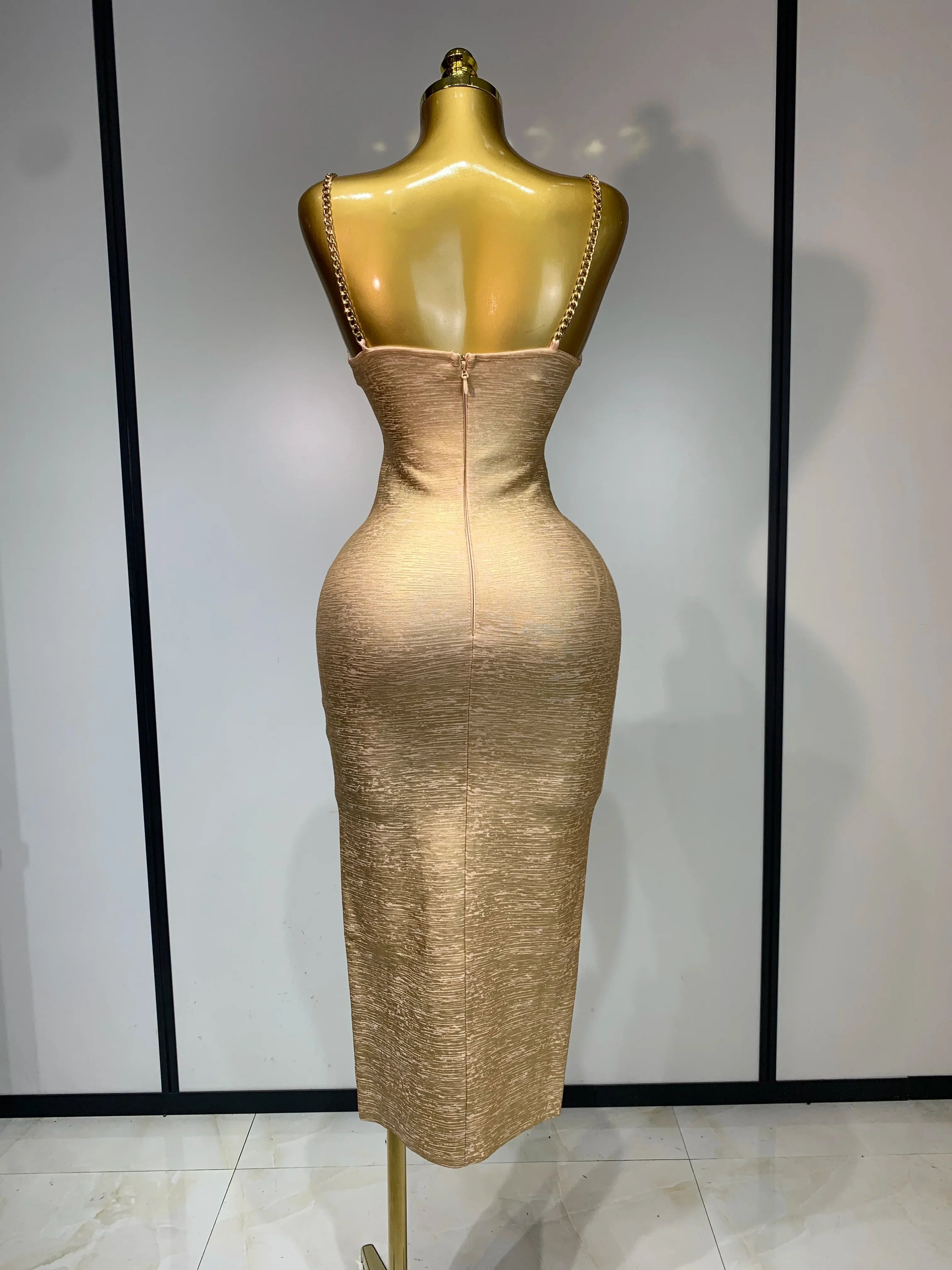 Camila Sexy Hollow Out Sleeveless Bodycon Cocktail Maxi Dress for Women – Elegant Evening Party Gown