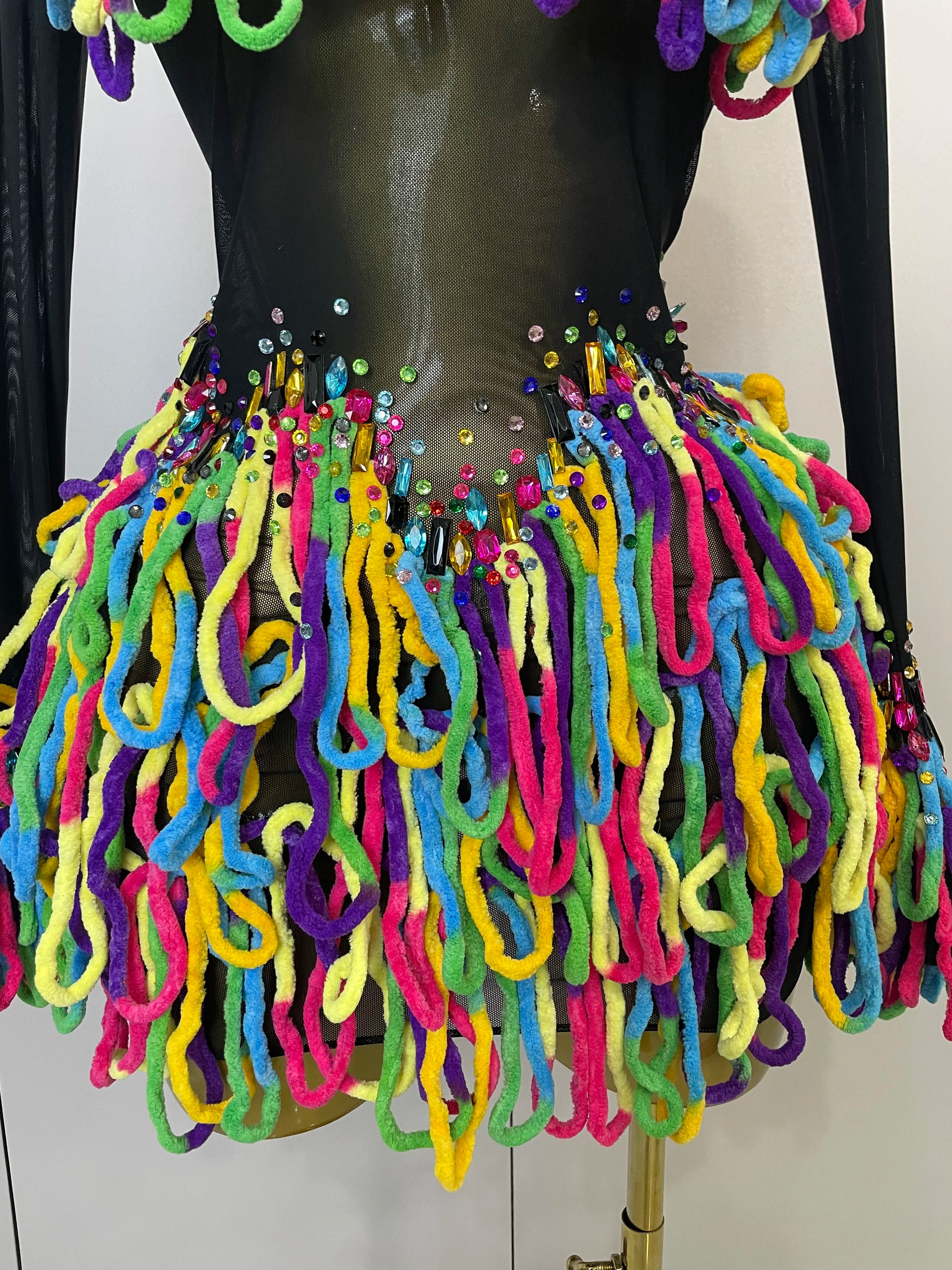 Destiney Multi Color Dress