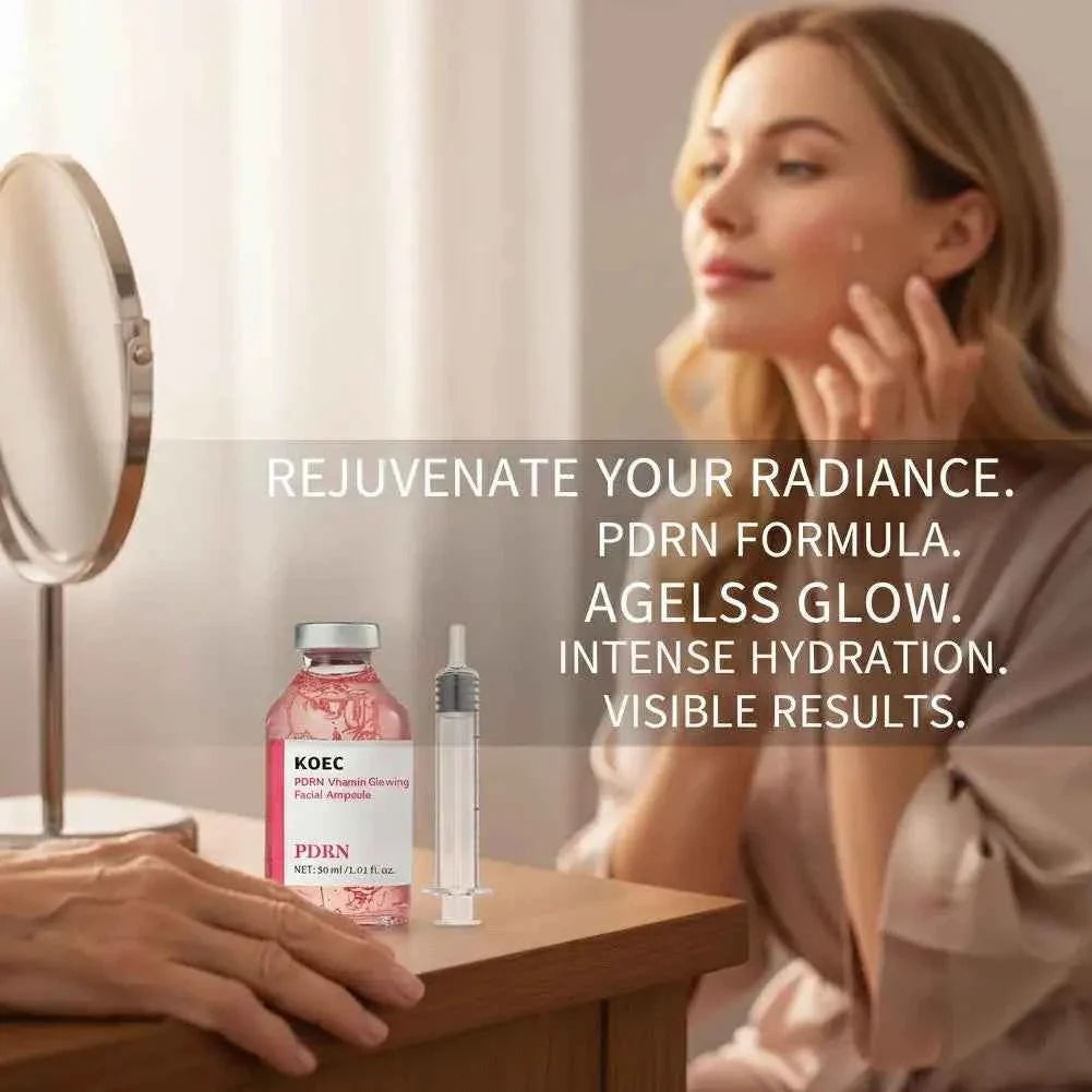 30ml Silk Collagen PDRN Serum Deep Peptide Intensive Revitalizing Face Cream Anti-Wrinkle Firming Lifting Korea Skin Care