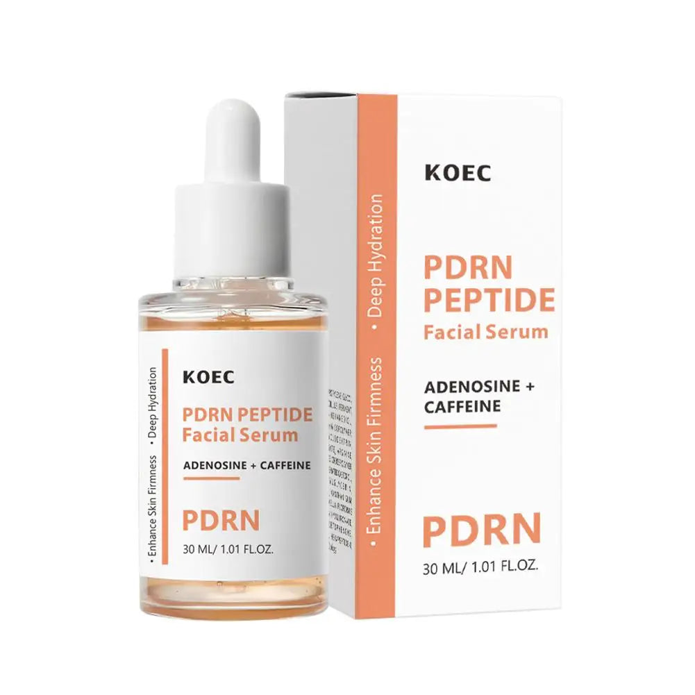 30ml GHK-CU Blue Copper Peptides Face Serum Hydrating Repairing Collagen Boosting PDRN Peptide Serum Adenosine Caffeine Essence