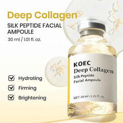 30ml Silk Collagen PDRN Serum Deep Peptide Intensive Revitalizing Face Cream Anti-Wrinkle Firming Lifting Korea Skin Care