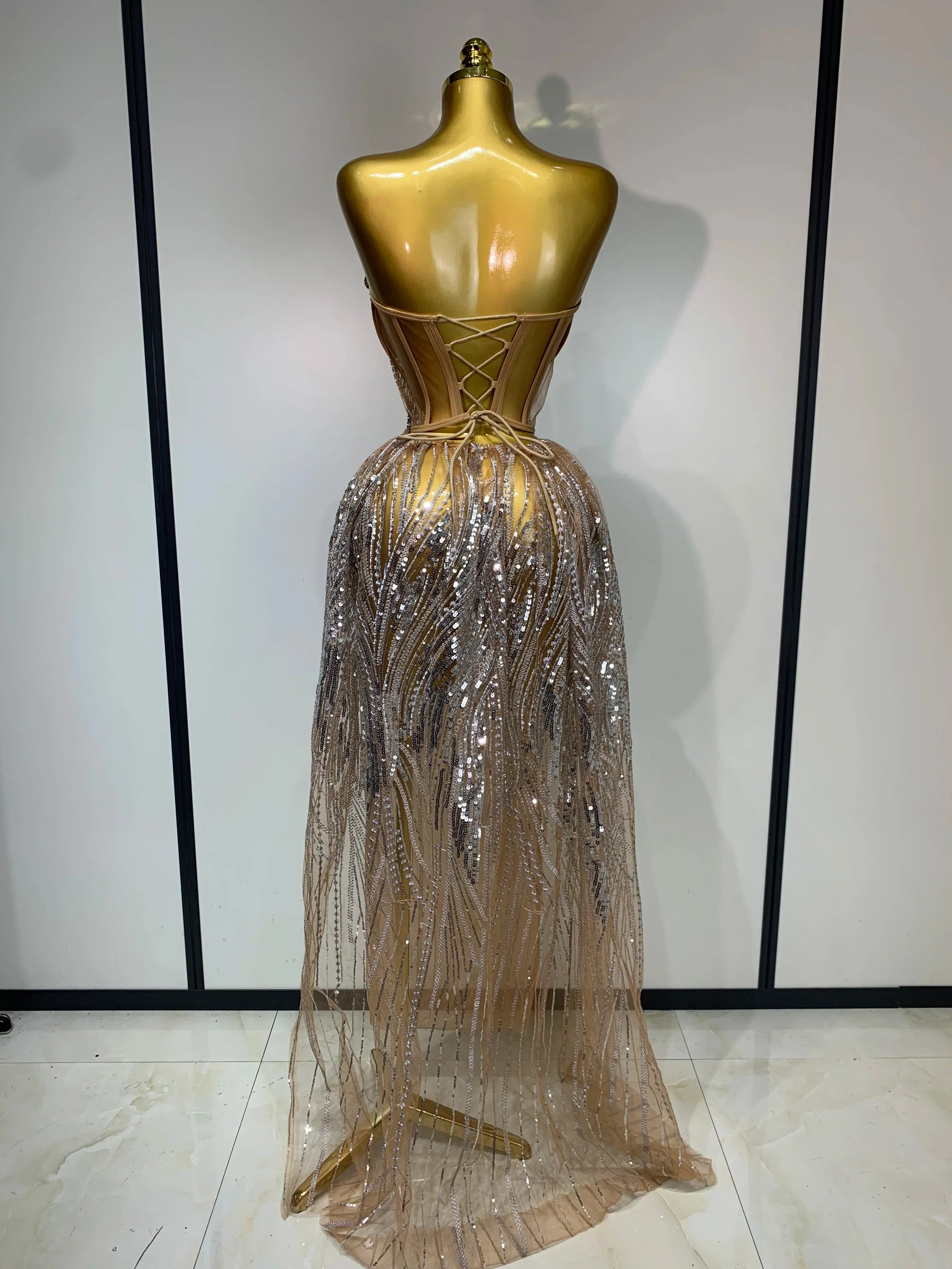 Amara Strapless Maxi Dress