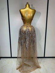 Amara Strapless Maxi Dress