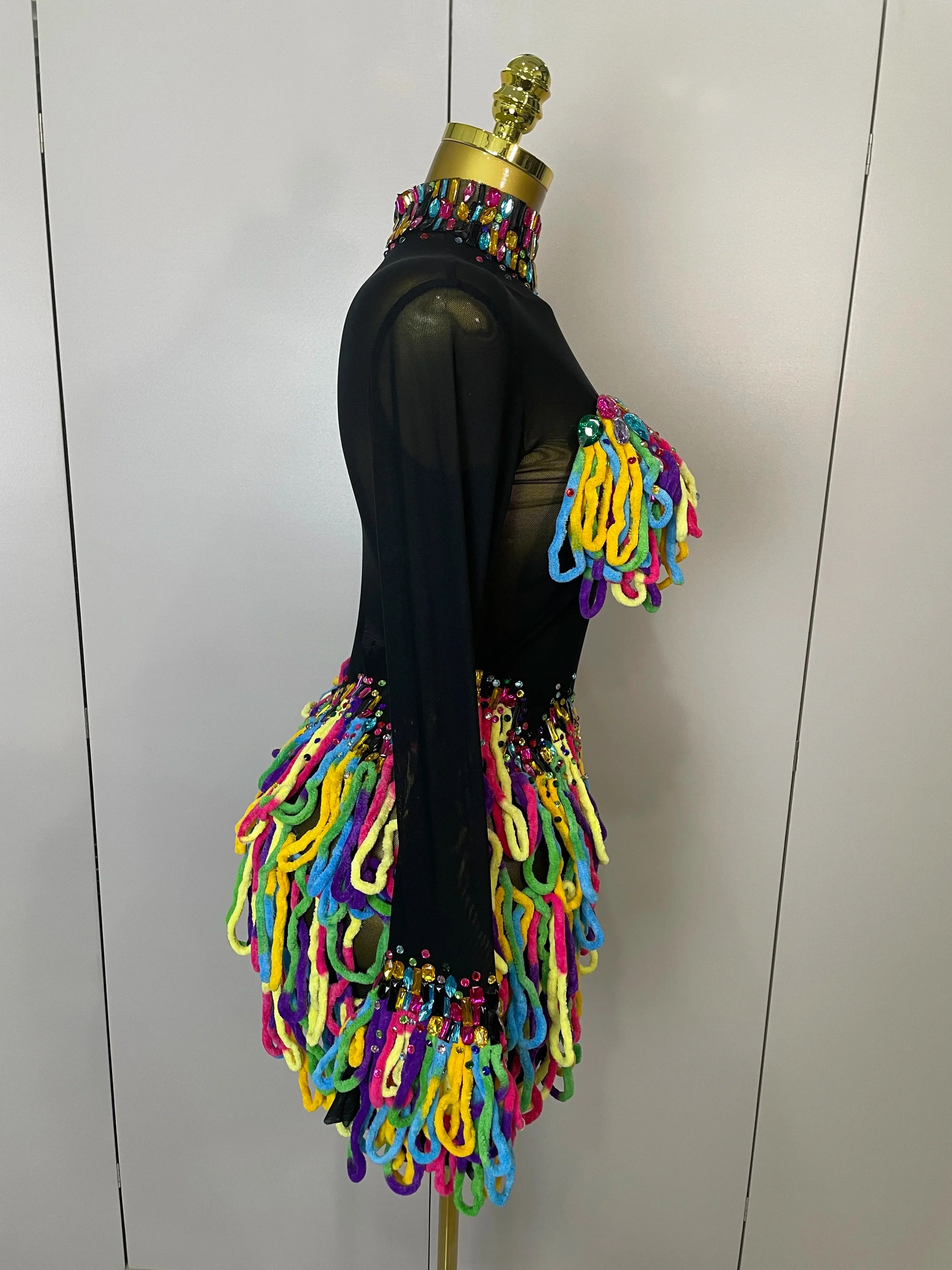 Destiney Multi Color Dress