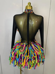Destiney Multi Color Dress