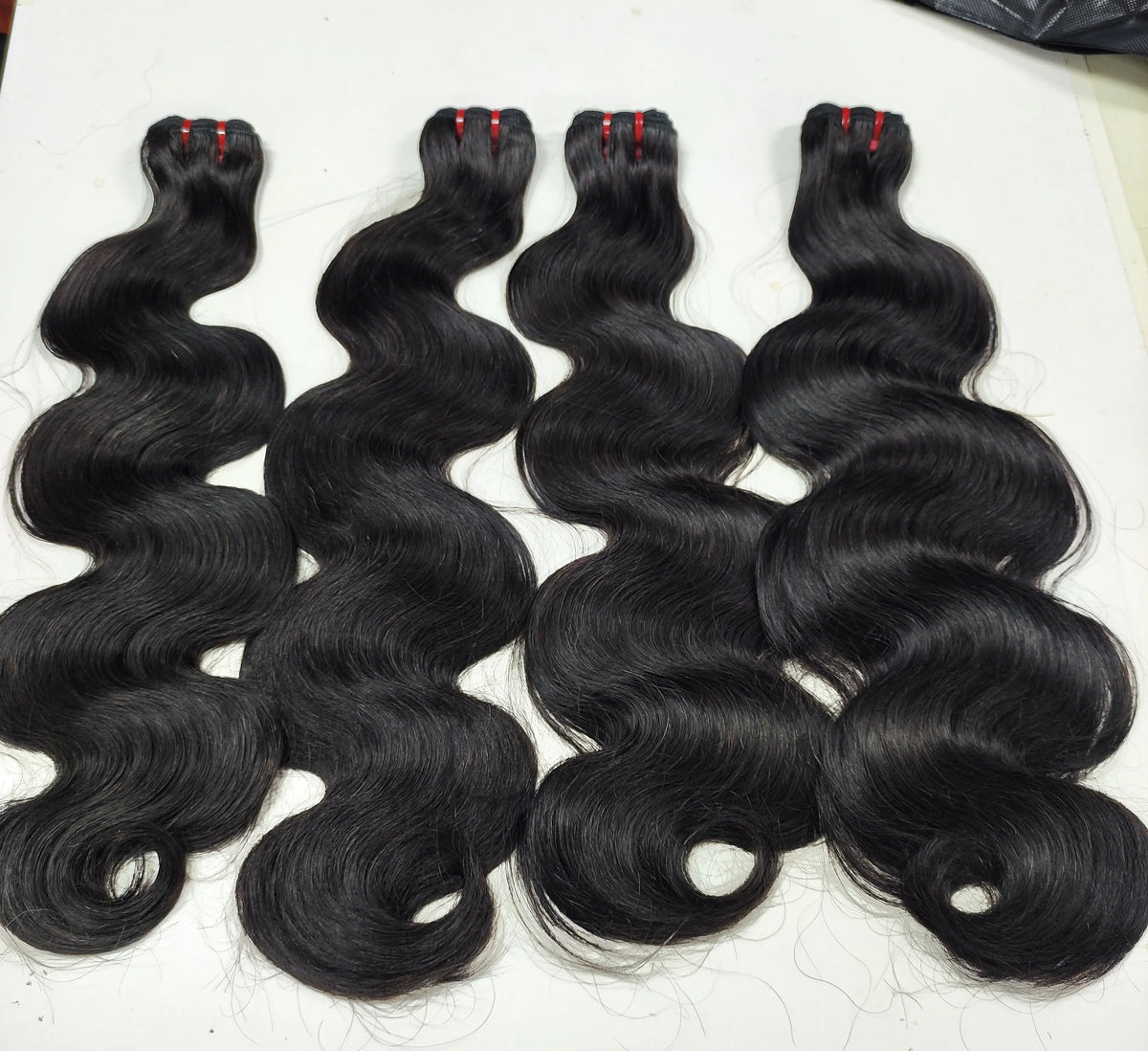 15A Raw Hair Bundles – Double Drawn 100% Human Hair Body Wave Extensions