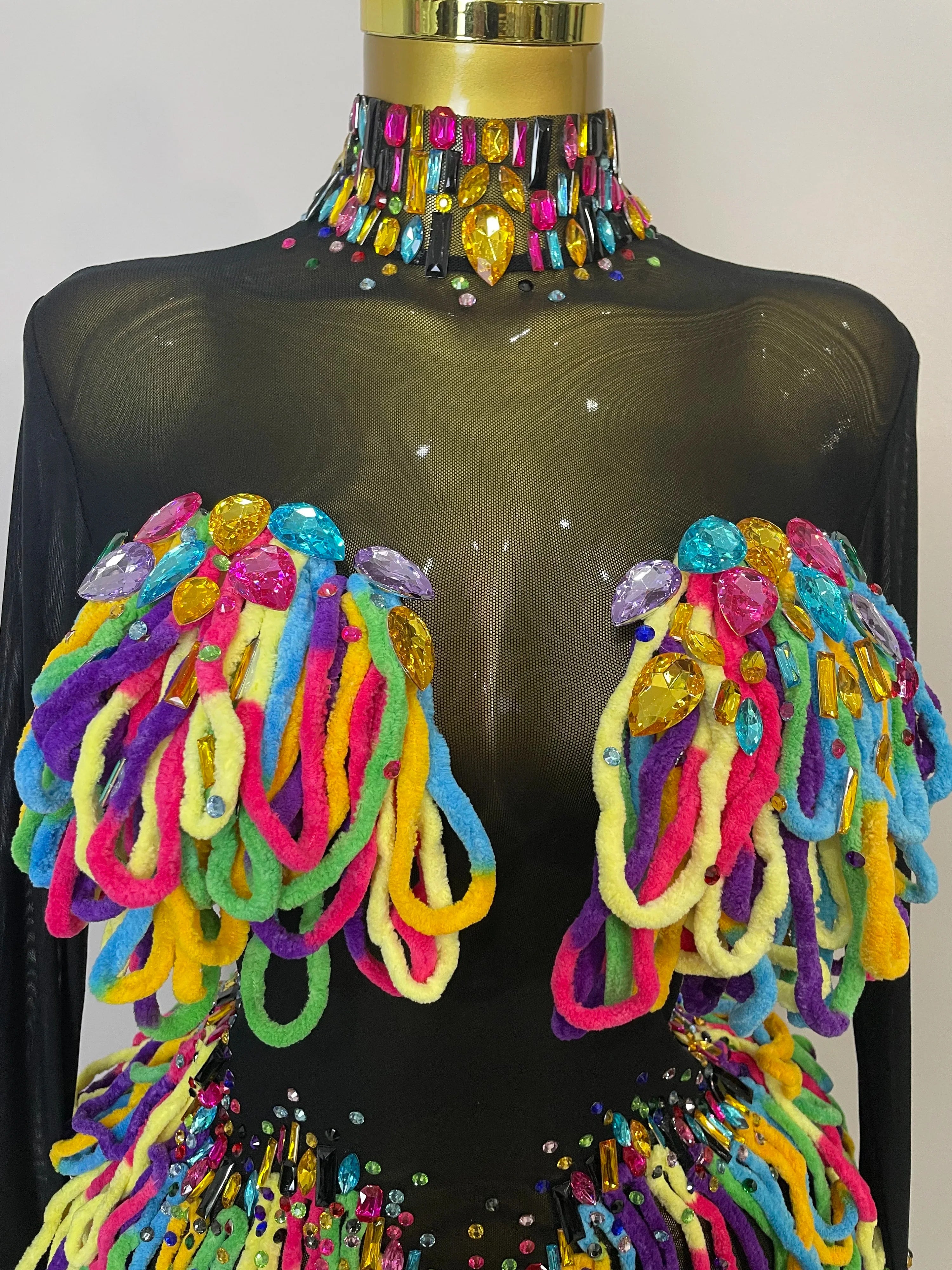 Destiney Multi Color Dress