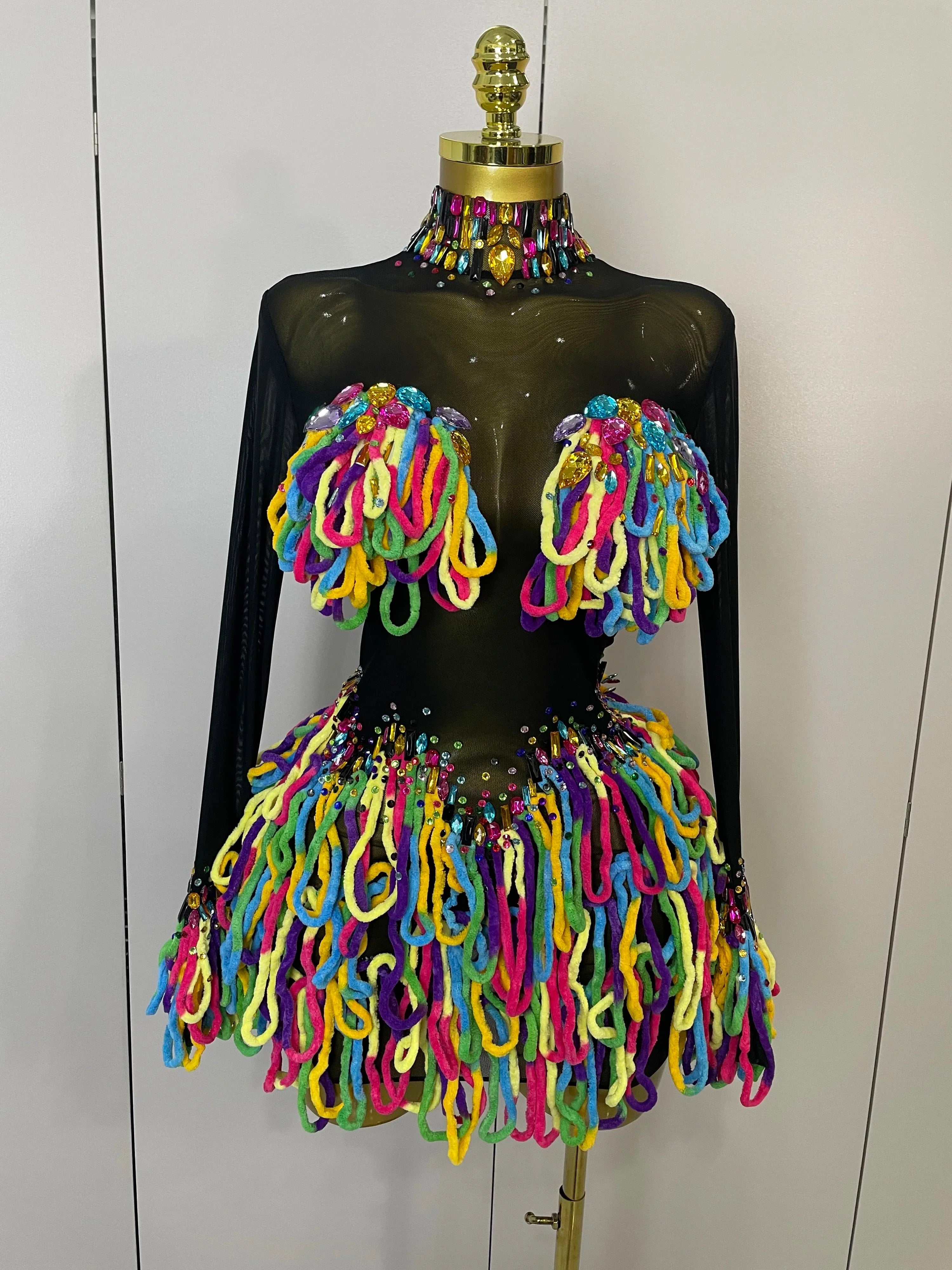 Destiney Multi Color Dress