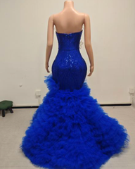 Alexis Floral Appliqué Sweetheart Prom Dress With Dramatic Ruffled Tulle- Ready to Ship