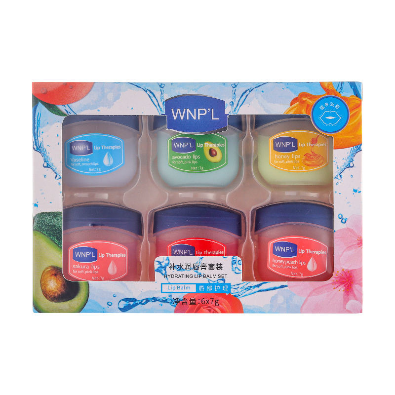 1/2 Set Lip Balm Cosmetics For Lips Lip Gloss Base Transparent Lip Gloss Transparent Moisturizing Lip Protector Mask Set For Lips