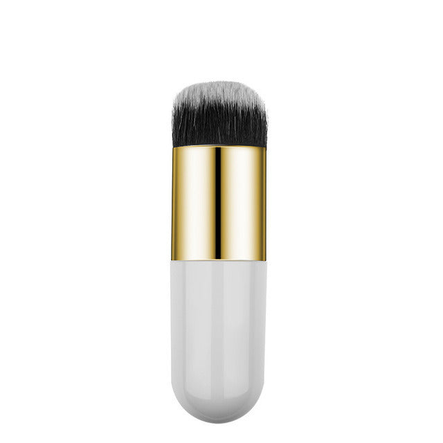 Chubby Pier Foundation Brush Flat Cream Makeup Brushes