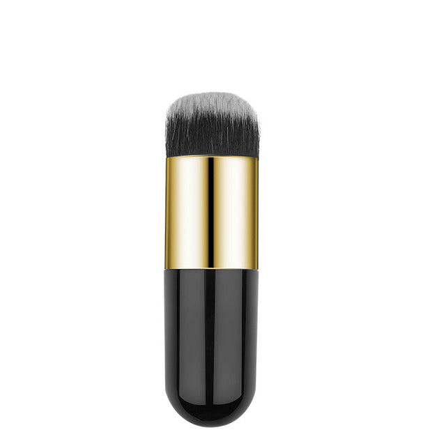 Chubby Pier Foundation Brush Flat Cream Makeup Brushes